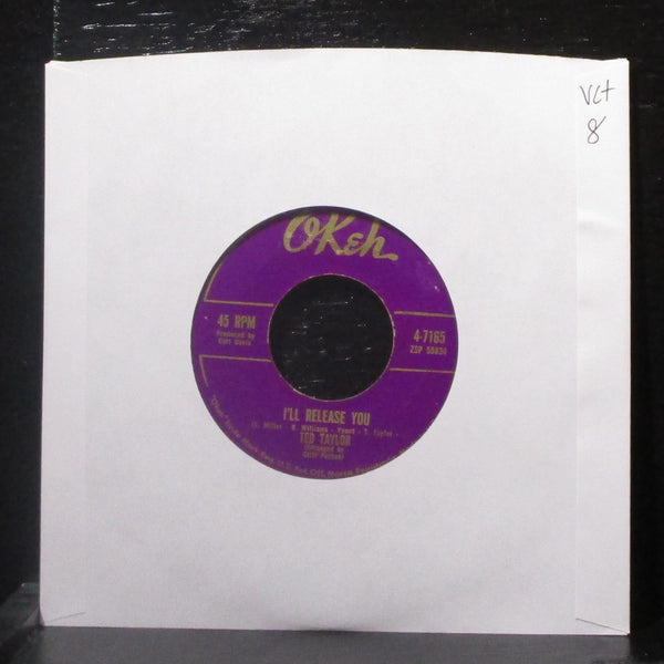 Ted Taylor - I'll Release You / Can't Take No More 7" VG+ Vinyl 45 Okah 4-7165 - Shuga Records