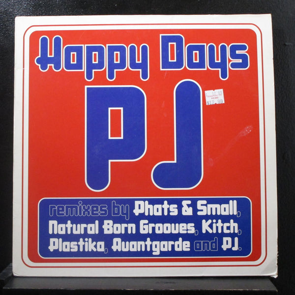 PJ - Happy Days 2 12" VG+ NF004 Netherlands 1999 Vinyl Record - Shuga Records