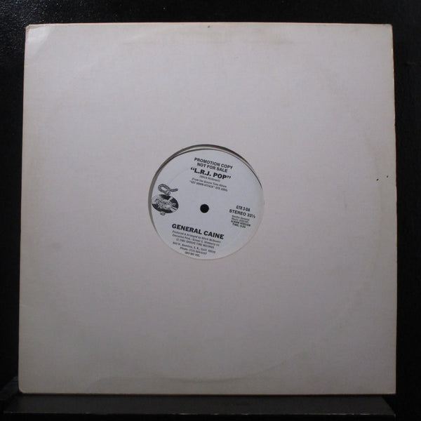General Caine - L.R.J. Pop 12" Mint- GTR 3 Promo USA 1981 Vinyl Record - Shuga Records