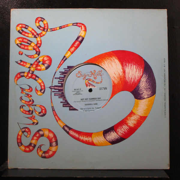 Sugarhill Gang - Hot Hot Summer Day 12" VG+ SH-547 USA 1980 Vinyl Record - Shuga Records