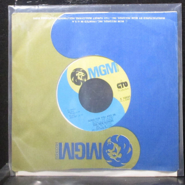 The New Seekers - Songs For You And Me 7" Mint- Vinyl 45 MGM K 14691 USA 1973 - Shuga Records