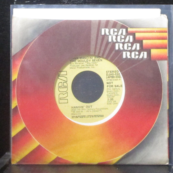 Hank Mancini & Mouldy Seven - Hangin' Out 7" Mint- Promo Vinyl 45 RCA DJH0-0323 - Shuga Records