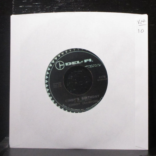 Johnny Crawford - Cindy's Birthday 7" VG+ Vinyl 45 Del-Fi 4178 USA 1962 - Shuga Records
