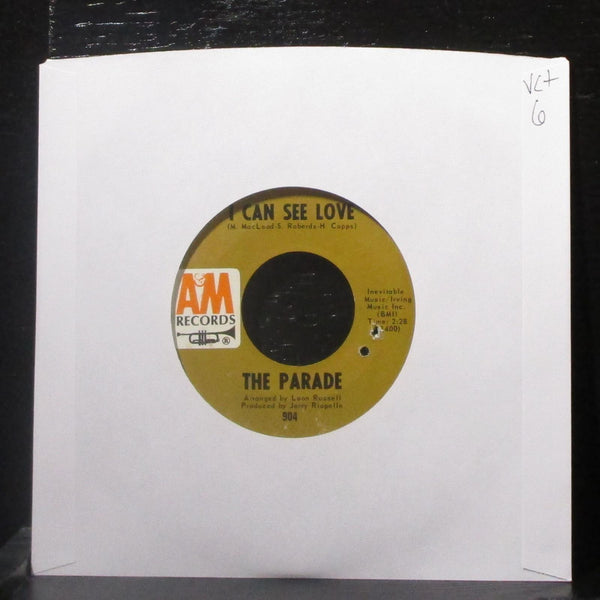 The Parade - I Can See Love / The Radio Song 7" VG+ Vinyl 45 A&M 904 USA 1968 - Shuga Records