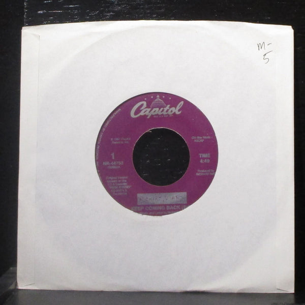 Richard Marx - Keep Coming Back / I Get No Sleep 7" Mint- Vinyl 45 Capitol 1991 - Shuga Records