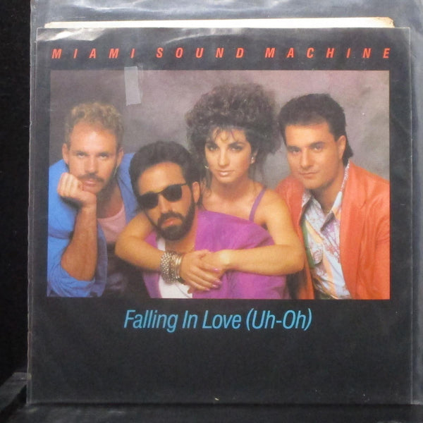 Miami Sound Machine - Falling In Love (Uh-Oh) 7" Mint- Promo Vinyl 45 Epic 1985 - Shuga Records
