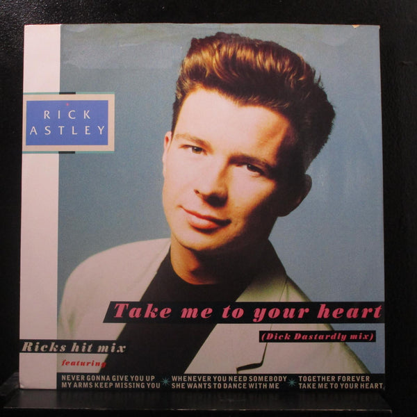 Rick Astley - Take Me To Your Heart (The Dick Dastardly Mix) LP VG+ PT 42582 UK - Shuga Records