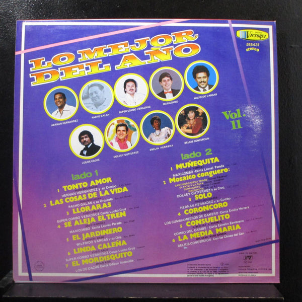 Various - Lo Mejor Del Ano Vol. 11 LP Mint- 515431 Colombia 1985 Vinyl Record - Shuga Records