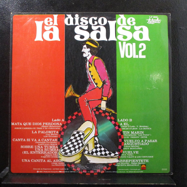 Various - El Disco De La Salsa Vol. 2 LP Mint- LP 9008 Colombia Vinyl Record - Shuga Records