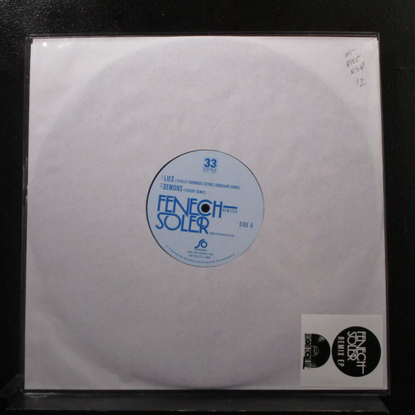 French-Soler - Remix EP 12" Mint- SOAK12055 UK RSD 2014 Blue Vinyl Record - Shuga Records