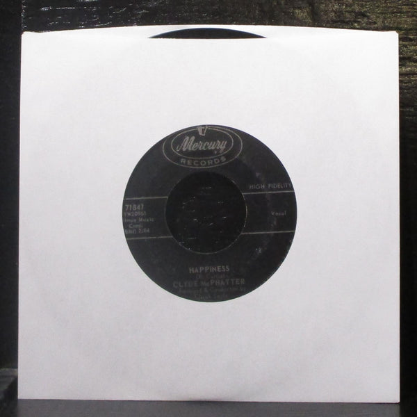 Clyde McPhatter - I Never Knew / Happiness 7" VG+ Vinyl 45 Mercury 71841 USA - Shuga Records