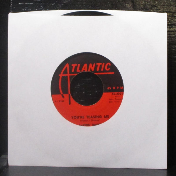 LaVern Baker - You're Teasing Me / I Waited Too Long 7" VG+ Vinyl 45 Atlantic - Shuga Records