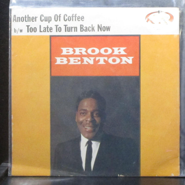 Brook Benton - Another Cup Of Coffee  7" VG+ Vinyl 45 Mercury 72266 cover only - Shuga Records
