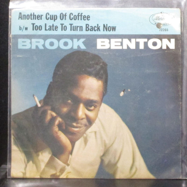 Brook Benton - Another Cup Of Coffee  7" VG+ Vinyl 45 Mercury 72266 cover only - Shuga Records