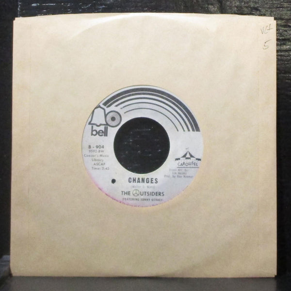 The Outsiders - Changes / Lost In My World 7" VG+ Vinyl 45 Bell B-904 USA 1970 - Shuga Records
