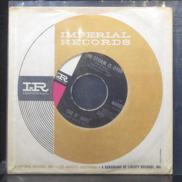 The O'Jays - Stand Tall / The Storm Is Over 7" VG+ Vinyl 45 Imperial 66007 USA - Shuga Records
