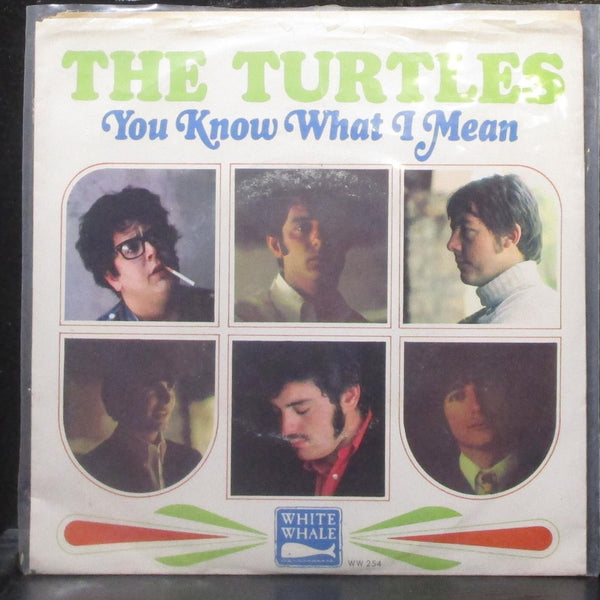 The Turtles - You Know What I Mean / Rugs Of Woods & Flowers 7" VG Vinyl 45 WW - Shuga Records