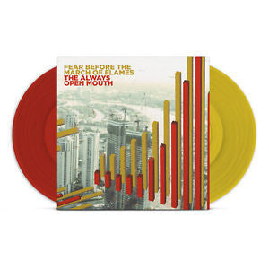 Fear Before the March of Flames - The Always Open Mouth - New Vinyl Record 2017 Equal Vision Records Gatefold 2-LP Reissue on 'Transparent Yellow and Red' Vinyl, Limited to 500! - Hardcore / Post-Hardcore