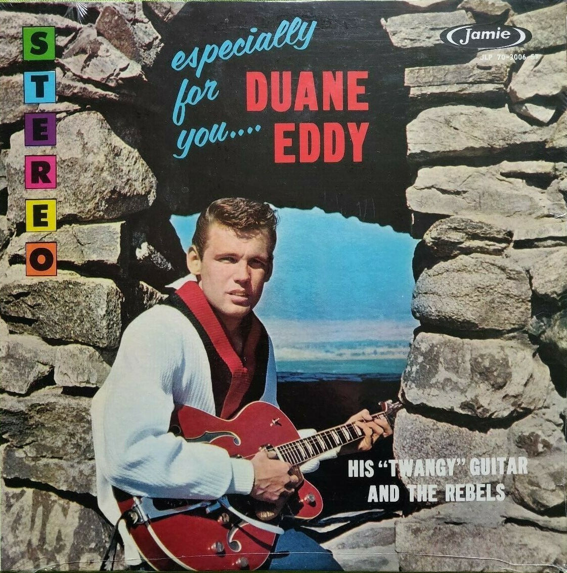 Duane Eddy His "Twangy" Guitar And The Rebels ‎– Especially For You - VG+ Lp Recird 1959Jamie USA Stereo Original Vinyl - Rock & Roll