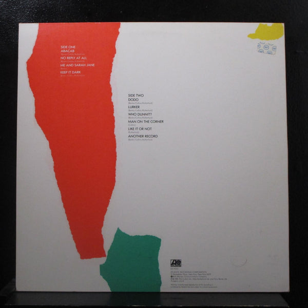 Genesis - Abacab - VG+ LP Record 1981 Atlantic USA Cover Variation D 1981 Vinyl - Pop Rock / Prog Rock - Shuga Records