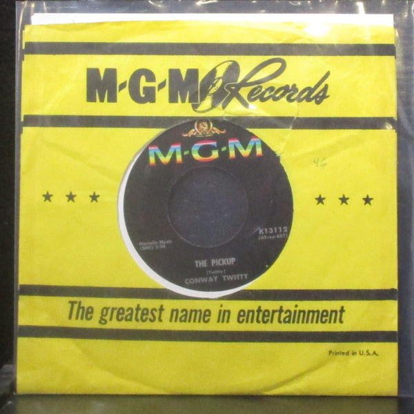 Conway Tiwtty - The Pickup / I Hope, I Wish, I Think 7" Mint- Vinyl 45 MGM 1962 - Shuga Records