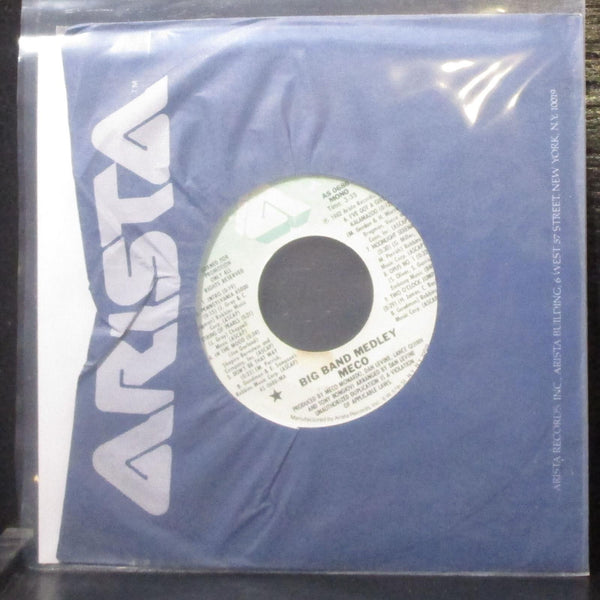 Meco - Big Band Medley 7" Mint- Promo Vinyl 45 Arista AS 0686 USA 1982 - Shuga Records