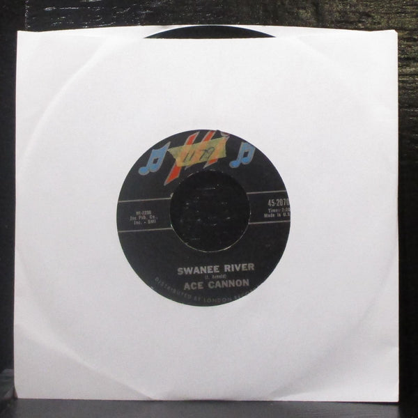 Ace Cannon - Moanin' The Blues / Swanee River 7" VG+ Vinyl 45-2070 Hi USA 1963 - Shuga Records