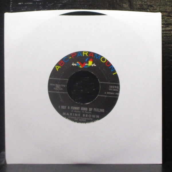 Maxine Brown - What I Don't Know / I Got A Funny Kind Of Feeling 7" VG+ Vinyl 45 - Shuga Records