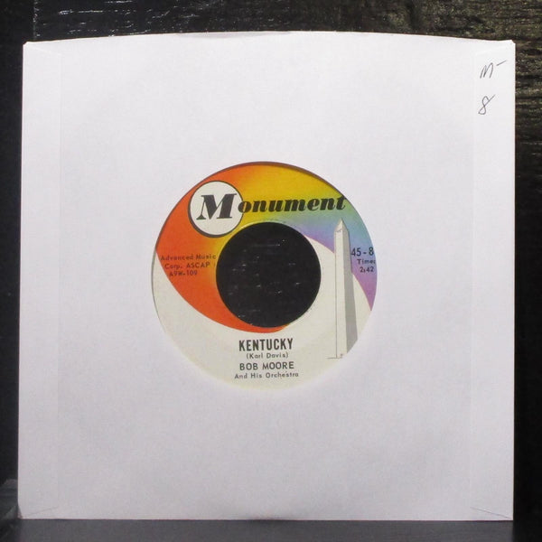 Bob Moore & His Orchestra - Kentucky / The Flower Of Florence 7" Mint- Vinyl 45 - Shuga Records