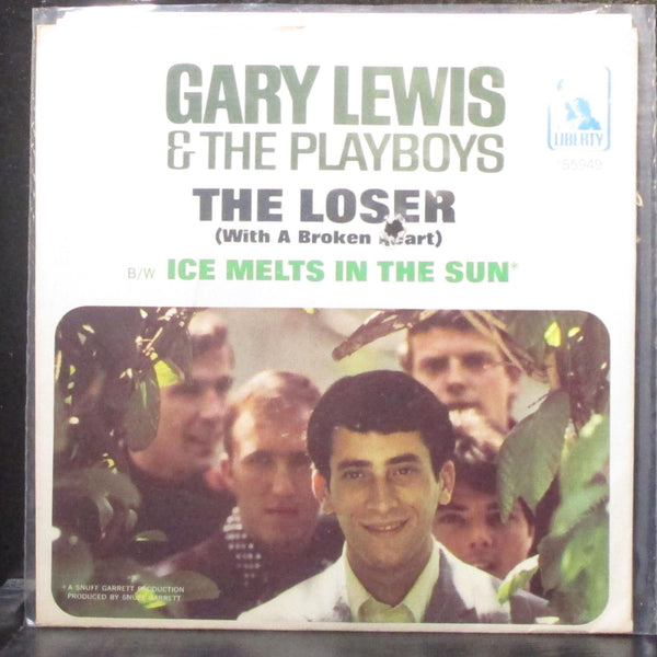 Gary Lewis & Playboys - The Loser / Ice Melts In The Sun 7" Mint- Vinyl 45 USA - Shuga Records