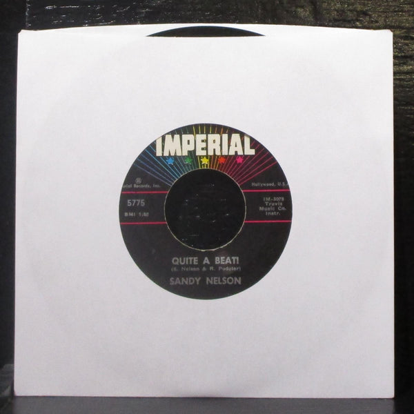 Sandy Nelson - Let There Be Drums / Quite A Beat 7" VG Vinyl 45 Imperial 5775 - Shuga Records
