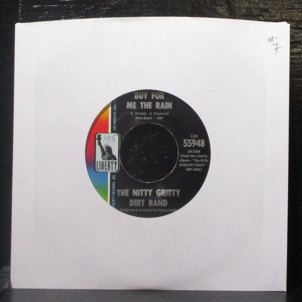 The Nitty Gritty Dirt Band - Buy For Me The Rain / Candy Man 7" Mint- Vinyl 45 - Shuga Records