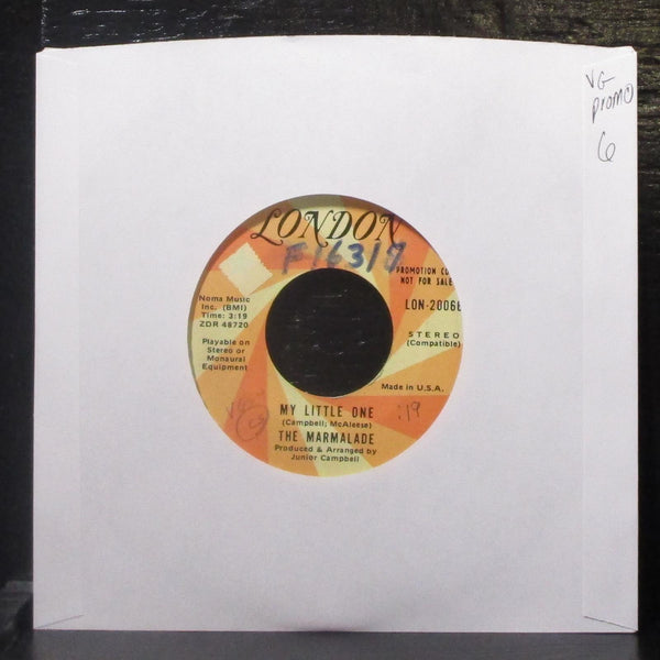 Marmalade - My Little One / Is Your Life Your Own 7" VG Promo Vinyl 45 London - Shuga Records
