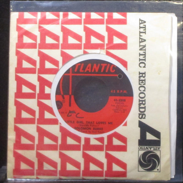 Solomon Burke - Only Love / Little Girl That Loves Me 7" VG+ Vinyl 45 Atlantic - Shuga Records