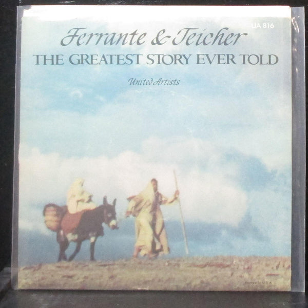Ferrente & Teicher - The Greatest Story Ever Told 7" VG Promo Vinyl 45 UA 816 - Shuga Records