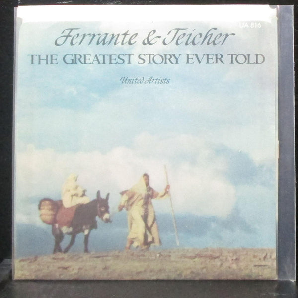 Ferrente & Teicher - The Greatest Story Ever Told 7" VG Promo Vinyl 45 UA 816 - Shuga Records