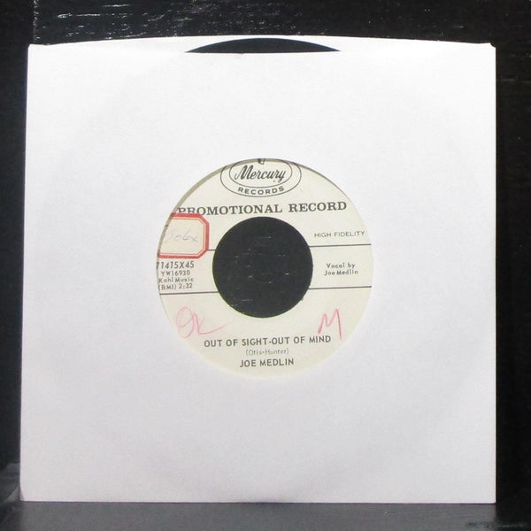 Joe Medlin - I Kneel At Your Throne 7" VG+ Promo Vinyl 45 Mercury 71415X45 USA - Shuga Records