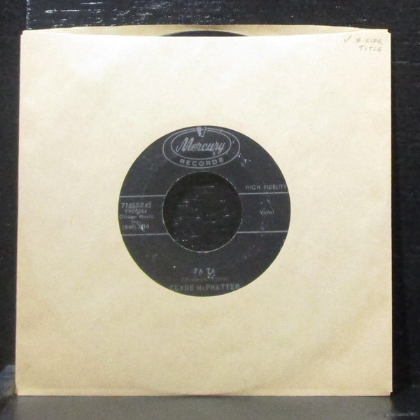 Clyde McPhatter - I Ain't Givin' Up Nothin' / Ta Ta 7" VG+ Vinyl 45 Mercury 1960 - Shuga Records