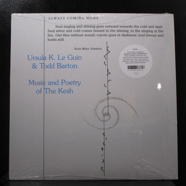Ursula Le Guin & Todd Barton - Music & Poetry Of The Kesh LP New Sealed FTS009 - Shuga Records