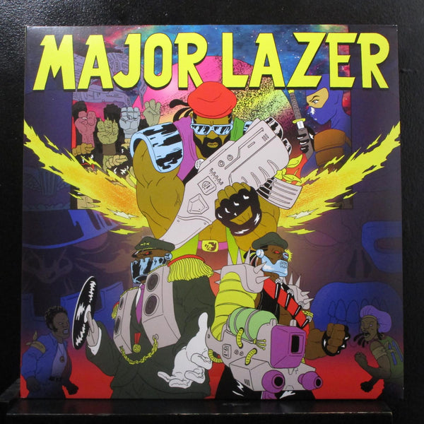 Major Lazer - Free The Universe 2 LP Mint- SC292 Vinyl Record w/Mp3 & Insert - Shuga Records