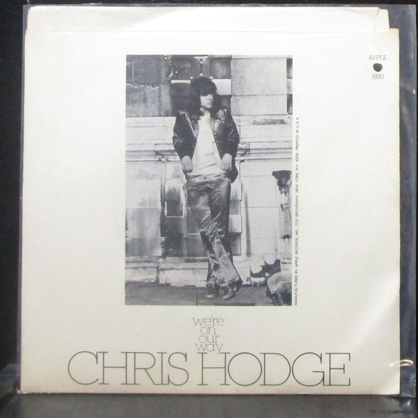 Chris Hodge - We're On Our Way / Supersoul 7" Mint- Vinyl 45 Apple 1850 USA 1972 - Shuga Records