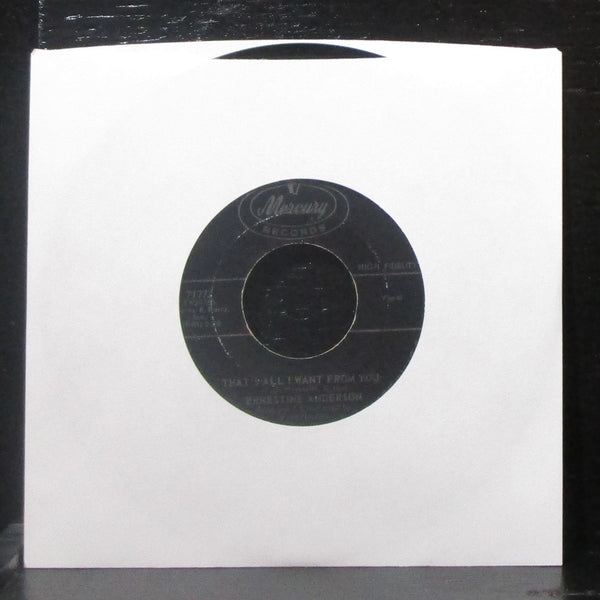 Ernestine Anderson - A Lover's Question 7" VG+ Vinyl 45 Mercury 71772 USA - Shuga Records