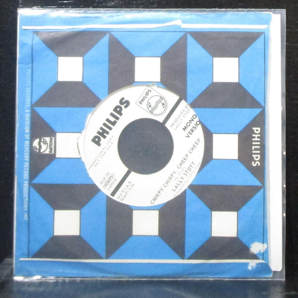 Lally Stott - Chirpy Chirpy, Cheep Cheep 7" Mint- Promo Vinyl 45 Philips DJP-75 - Shuga Records