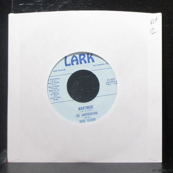 Joe Darensbourg - Martinque / Yellow Dog Blues 7" VG+ Vinyl 45 Lark LS-452 USA - Shuga Records
