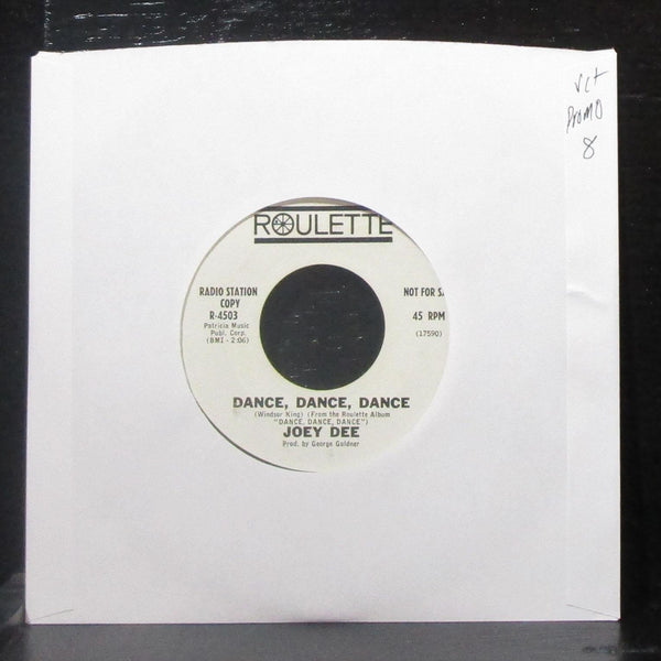 Joey Dee - Dance, Dance, Dance / Let's Have A Party 7" VG+ Promo Vinyl 45 R-4503 - Shuga Records