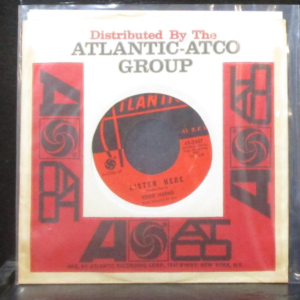 Eddie Harris - Listen Here / Theme In Search Of A Movie 7" Mint- Vinyl 45-2487 - Shuga Records