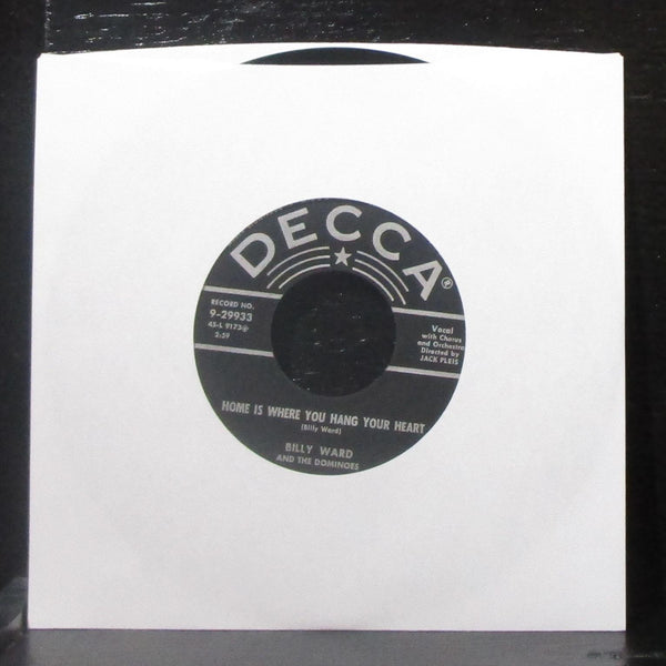 Billy Ward - St. Therese Of The Roses 7" VG+ Vinyl 45 Decca 9-29933 USA 1956 - Shuga Records