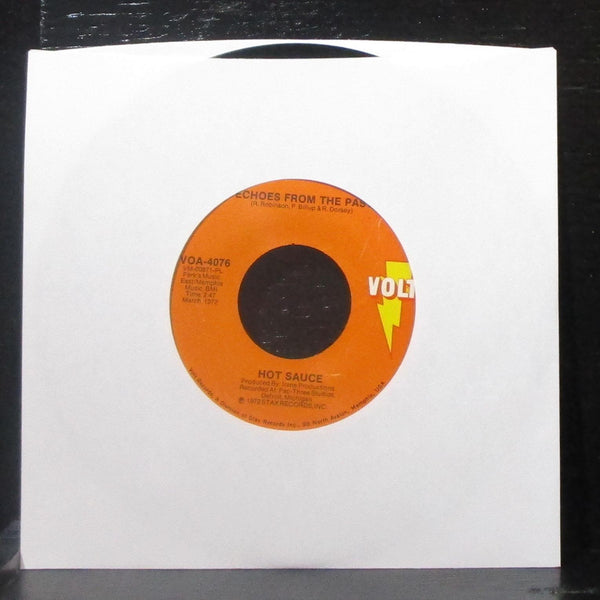 Hot Sauce - Echoes From The Past / Bring It Home 7" VG+ Vinyl 45 Volt VOA-4076 - Shuga Records