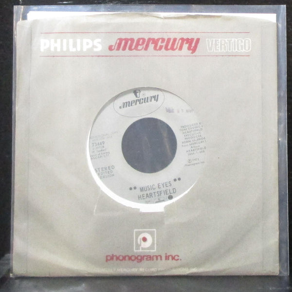 Heartsfield - Music Eyes / Gypsy Rider 7" Mint- Promo Vinyl 45 Mercury 73449 - Shuga Records