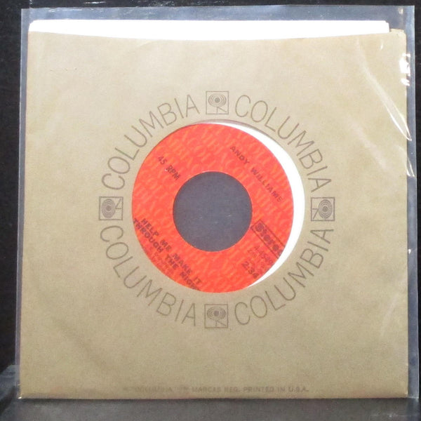 Andy Williams - Love Is All 7" Mint- Vinyl 45 Columbia  4-45494 USA 1971 - Shuga Records